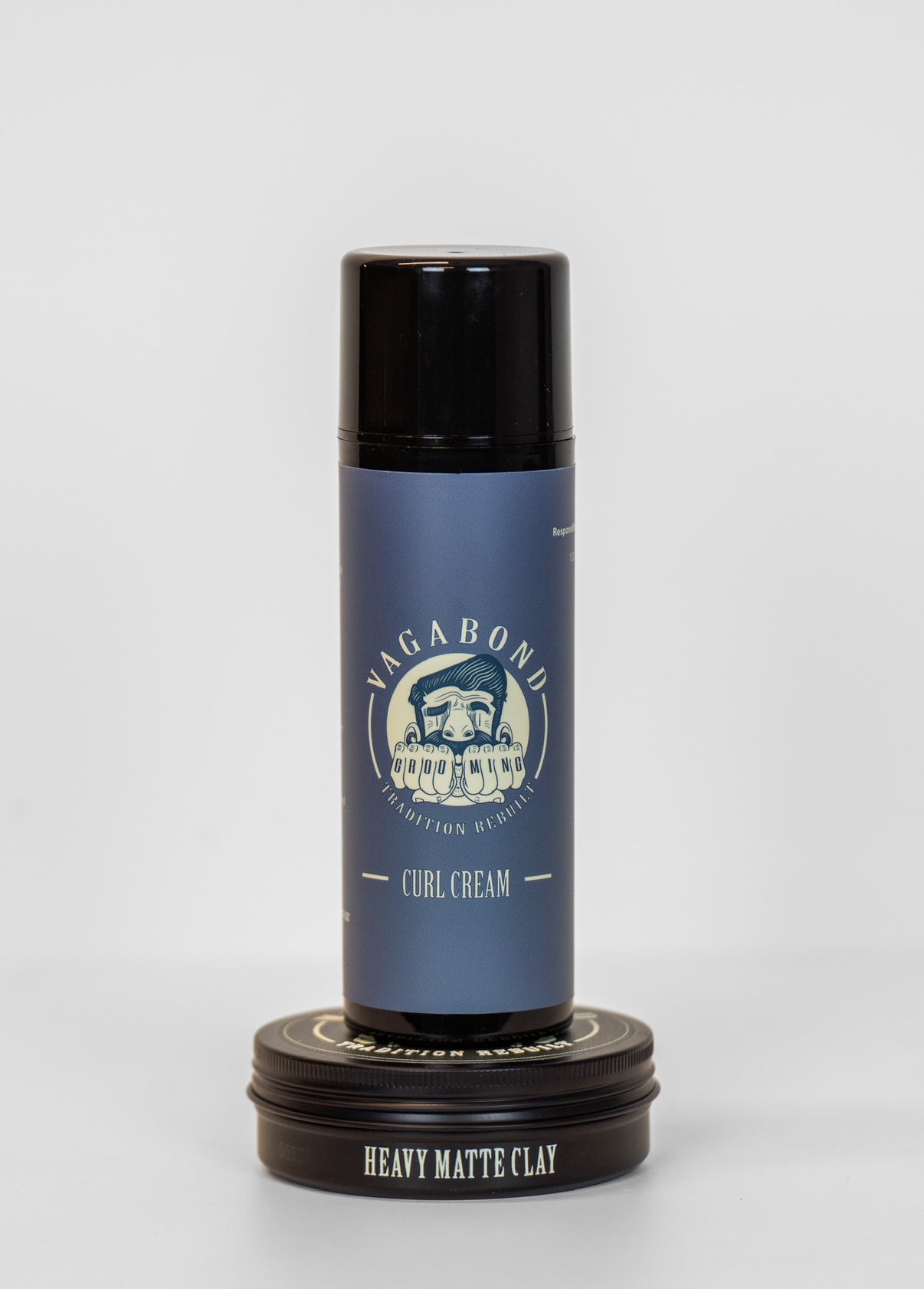 Krullen Styling Set  /Curl Cream + Heavy Matte Clay